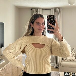 Princess Polly Tank and Shrug Set